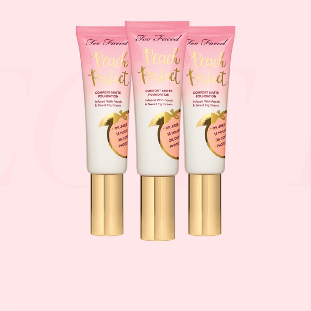 Too Faced peach perfect foundation